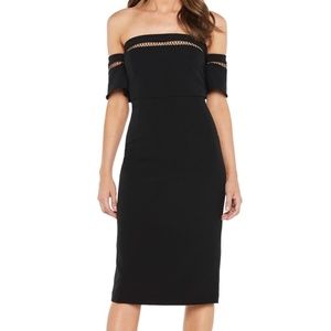 Black Off the Shoulder Dress